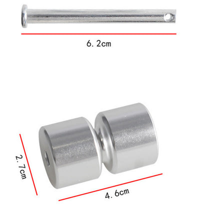 2pcs For Trailer Tailgate Lift Roller Lift Assist Aid Kit Replace Aluminum
