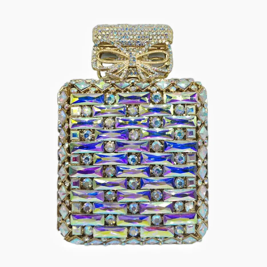 Women Perfume Bottle Evening Bags Bridal Purses Party Wedding Diamond Day