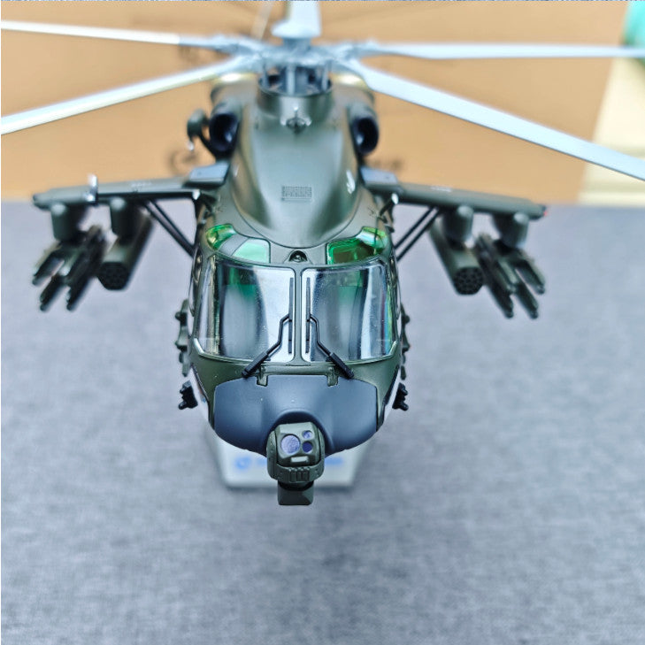 1:40 47CM AVIC Z-20T Armed Helicopter Plane Diecast Military Aircraft Model