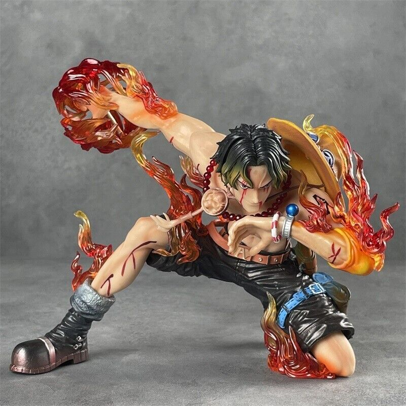 Anime One Piece Figure Portgas D Ace PVC Action Figure Model Statue Toy Collect