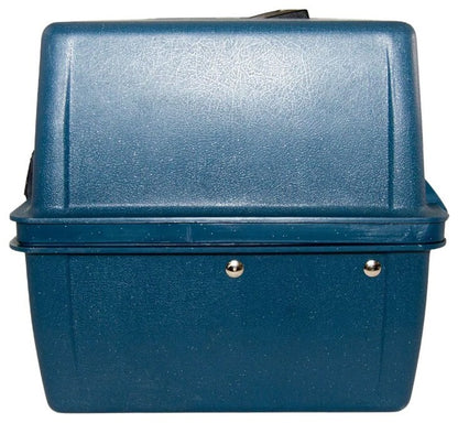 3 Tray Storage Box, Jumbo Size: 17" x 8" x 8¾", Blue Color