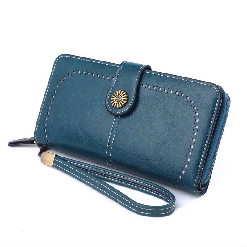 Wallet Synthetic Leather Money Bag Clutch Leisure Purse Style Wallets Long Coin
