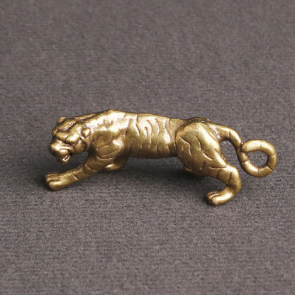 Zodiac Tiger Keychain Pendant for Attracting Wealth and Blessing Pendant