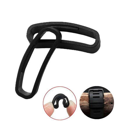 Lightweight Silicone Watch Wrist Hoop Band Locker Ring For Suunto Core & Ambit F