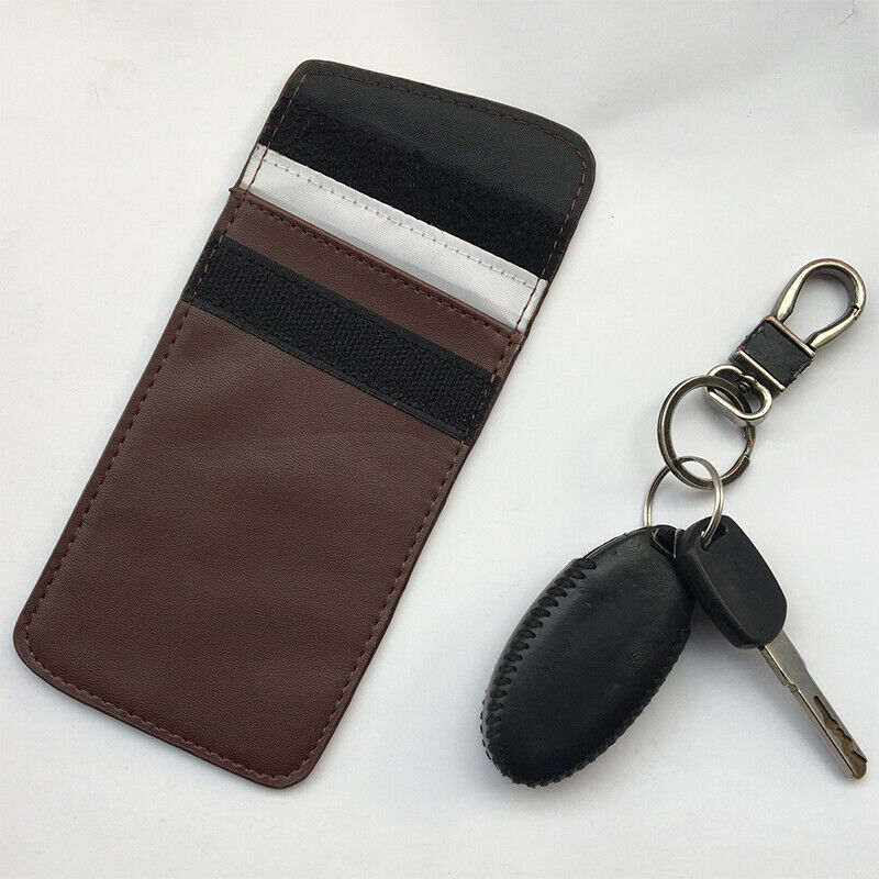 Mini Faraday Bag Car Key Signal Blocking Wallet Blocker Case RFID Car Shielding