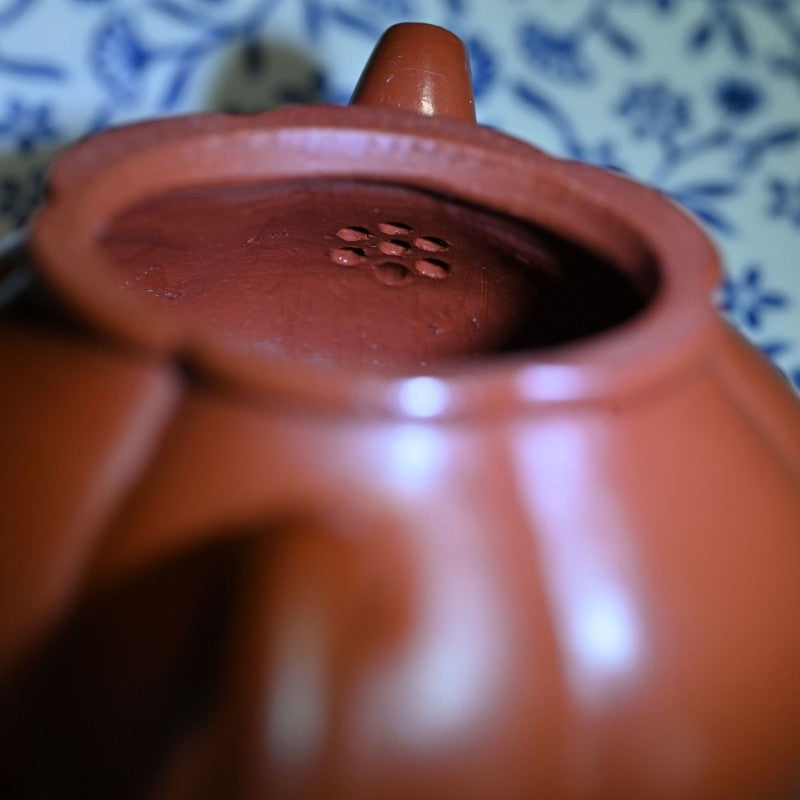 Original Ore Real Yixing Zisha Zhu Clay Tea Pot 150ml Master Pot 7 Infuser Holes