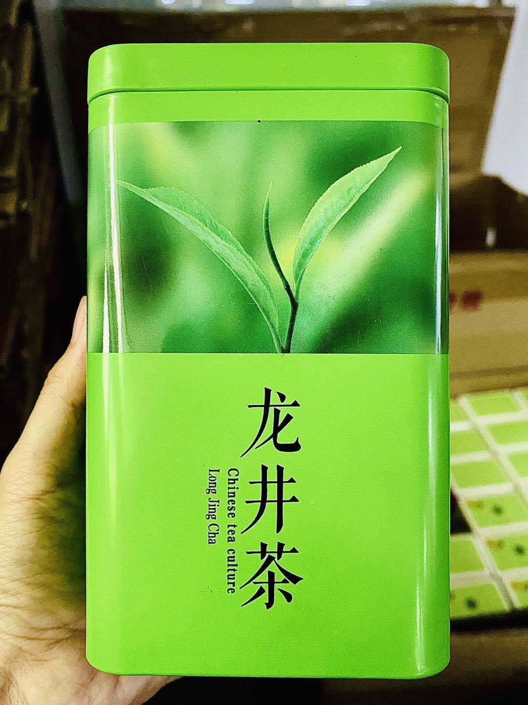 West Lake Longjing Tea Green Tea Authentic Hangzhou Spring Tea New Tea Canned