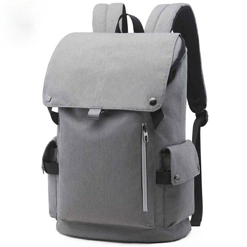 Men Casual Backpack Oxford High Capacity Teenager Student School Bag Rucksack