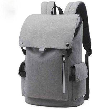 Men Casual Backpack Oxford High Capacity Teenager Student School Bag Rucksack