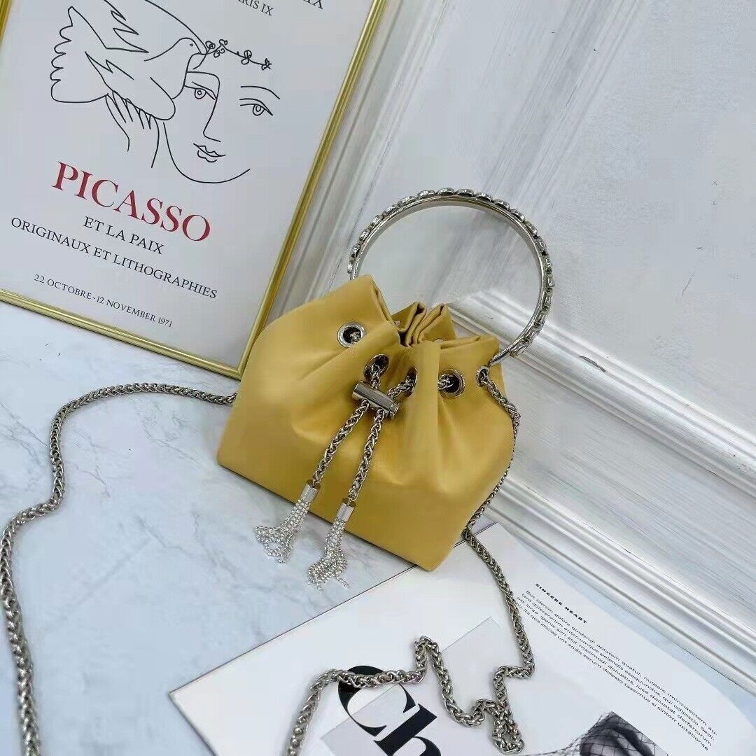 Bags Diamonds Female Shoulder Tassels Chains Handbags Women Crossbady Bag