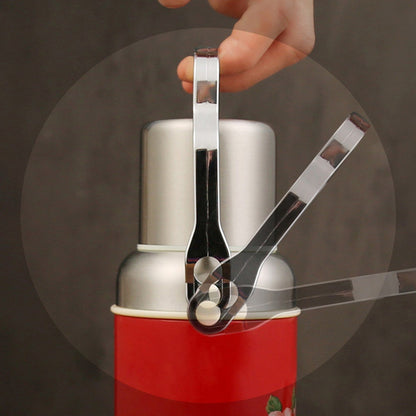 600ML Retro Water Bottle Large Capacity Portable Travel Stainles Steel Tea Pot