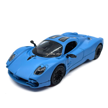 1/36 Pagani Utopia Model Car Diecast Toy Vehicle Toys for Boys Kids Gifts Blue