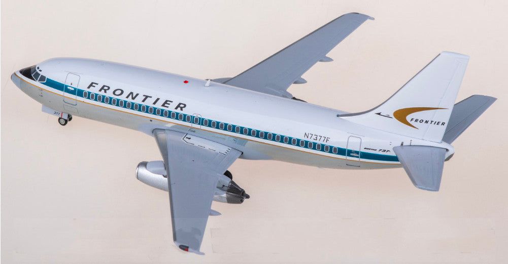 1:200 JC Wings Frontier Airlines B737-200 Airplane Diecast Aircraft Plane Model