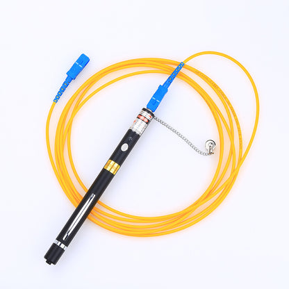 30mW Aluminum Red Light Source Visual Fault Locator Fiber Optic Cable Tester