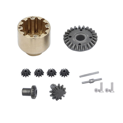 Durable Metal Upgrade Differential Gear Case For FMS 1/24 FCX24 RC Car