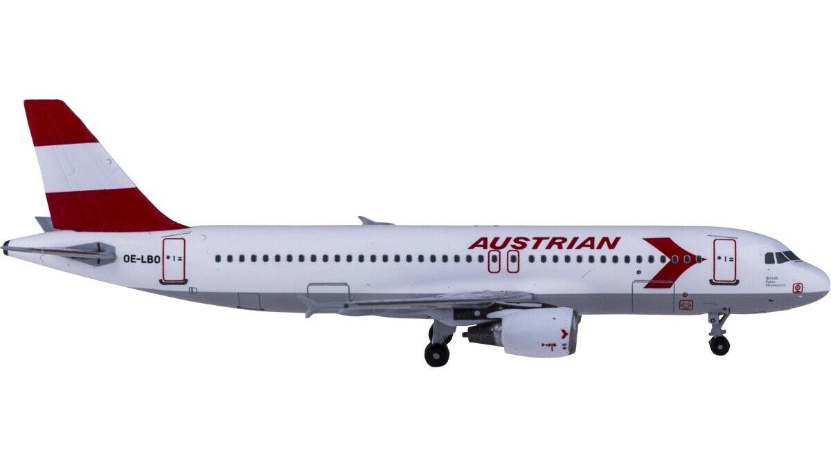 1:400 AeroClassics AUSTRIAN AIRBUS A320 Passenger Airplane Diecast Plane Model