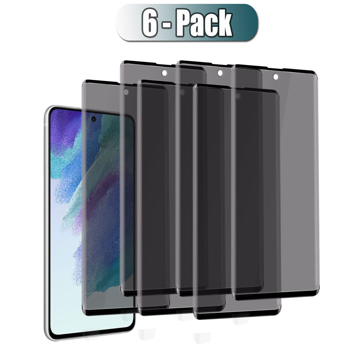 For Samsung Galaxy S21 FE 5G Thin Fit Privacy Tempered Glass Screen Protector