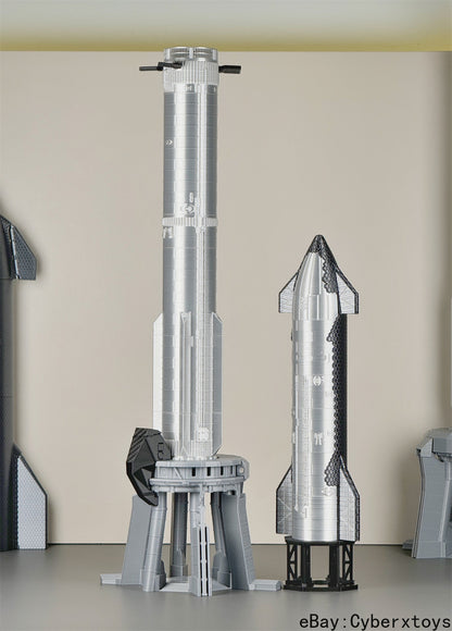 1:200 SpaceX Starship BFR Launch & Catch Tower Pylon Rocket Model Advanced Ver.