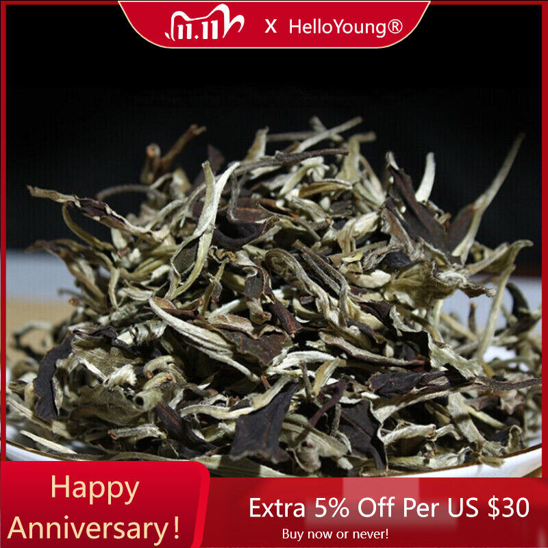 Yunnan Jing Gu Cha Puer Tea Moonlight White BudsPu'erPuerhLoserLeaf-Tea100g-