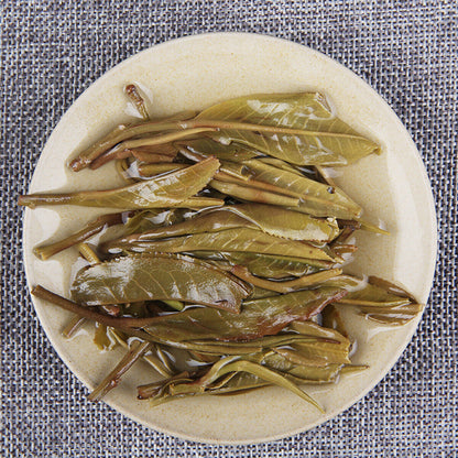 Eearly Spring cha Pu erh Tea Cake Yunnan Bingdao Tree Green Tea Health Food 357g