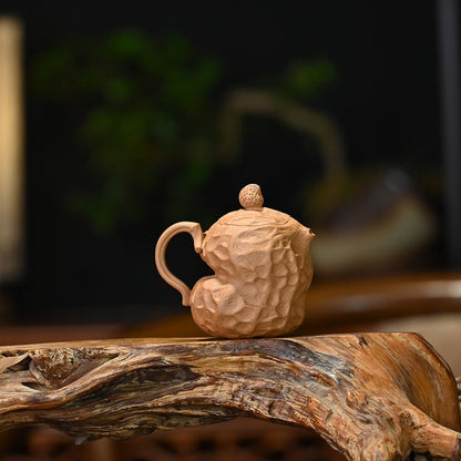 Full Handmade Tea Pot 110ml Real Yixing Zisha Duan Clay Kungfu Master Pot China