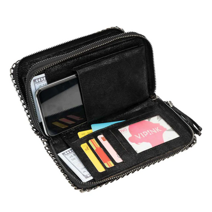 Celela Women Multifunctional Cell Phone Card Holder Clutch Crossbody Wallet Bags