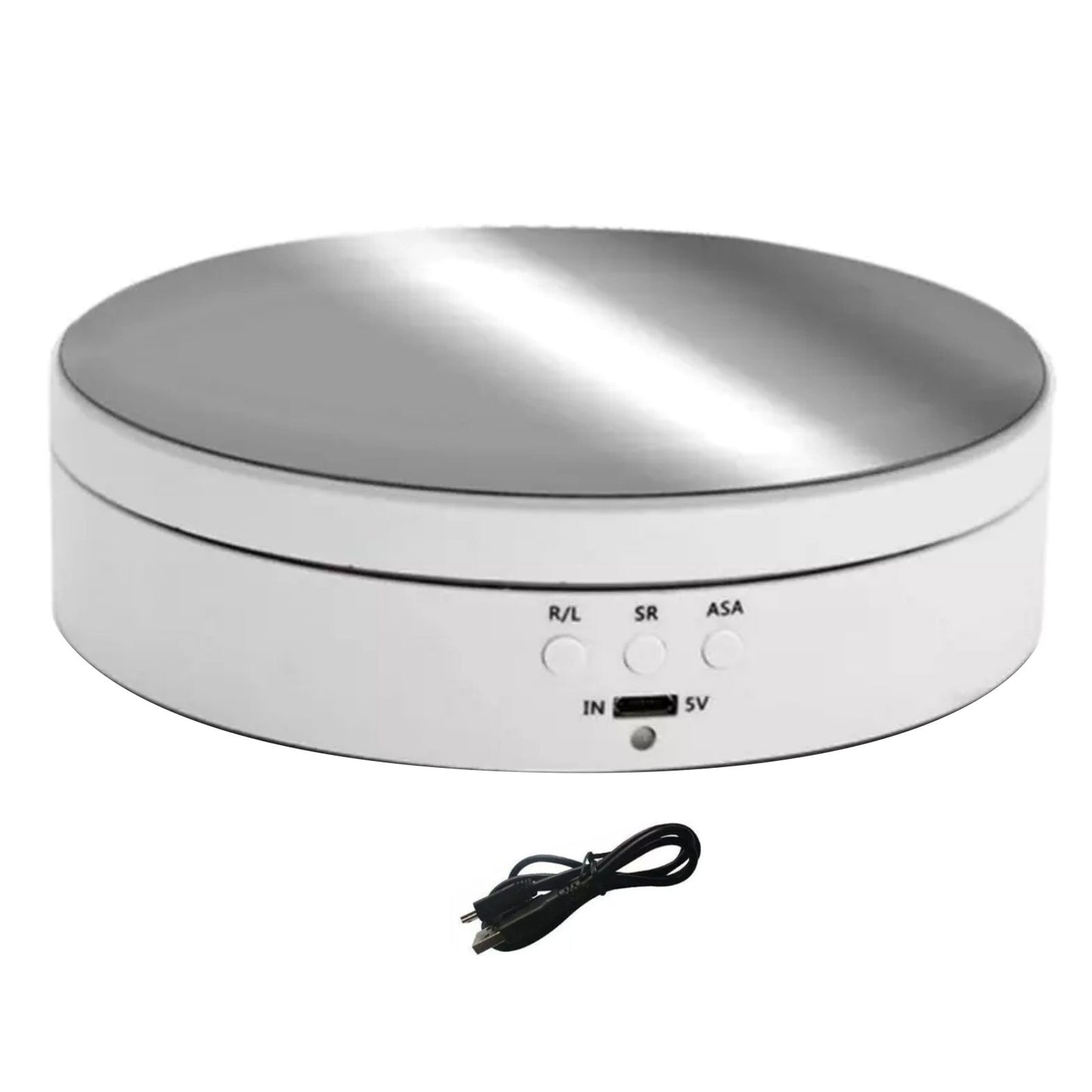 360° Motorized Rotating Display Stand Collectibles Photography Show Holder