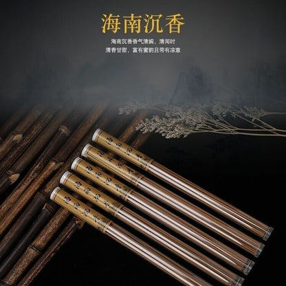 High quality 100% Pure natural HaiNan Vietnam Agarwood sticks incense 30g/120pcs