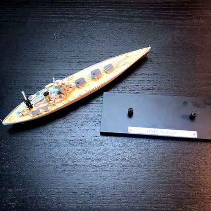 1/1000 British Navy HMS Nelson Battleship Warship model