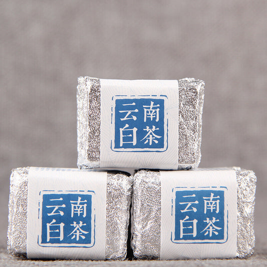 Yunnan Mini Tea Brick White Tea 100g Sun-dried Nectar Fragrance White Tea