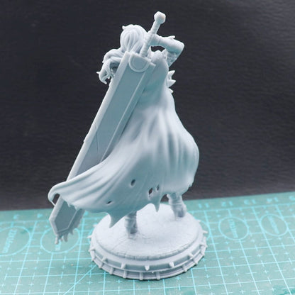 1/24 resin figure model Game Character Female Gus Guts Unassembled Unpainted