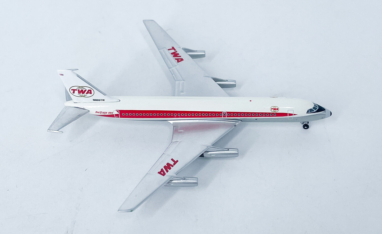 1:500 InFlight TWA Convair CV-880 Passenger Airplane Diecast Aircraft Model