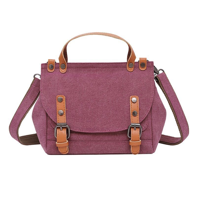 Canvas Hobos Bag Small Handbags Female Purse Shoulder Bags Traveling 22*20*10CM