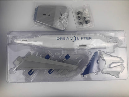 1:200 36CM Hogan DREAM LIFTER BOEING 747-400 LCF Airplane ABS Plastic Model