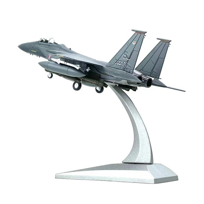 1:100 US F-15E Strike Eagle Supersonic Combat Bomber Military Aircraft Model