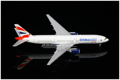 1:400 GeminiJets BRITISH AIRWAYS ONE WORLD B777-200ER Airplane Diecast Model