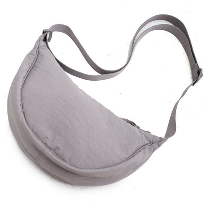Hobos Side Shoulder Bag Nylon Plus Cotton Messenger Bag Travel Handbag 31*15*9CM