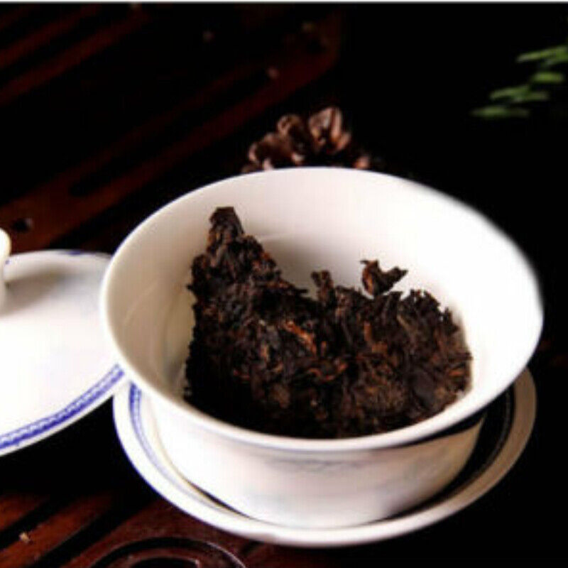 Treasures Puwen Yunya Pu'er 400g Ripe Puer Tea Cake Ecology Ancient Tree Puer