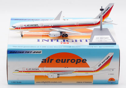 1:200 InFlight Air Europe BOEING 757-200 Passenger Plane Diecast Aircraft Model