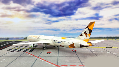 JC Wings Etihad Airways For Boeing B787-10 A6-BMI 1/400 Diecast Aircraft Model