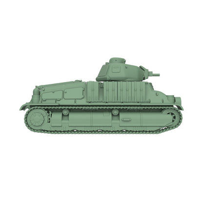 SSMODEL SS200661 1/200 Military Model Kit France Somua S-35 Medium Tank