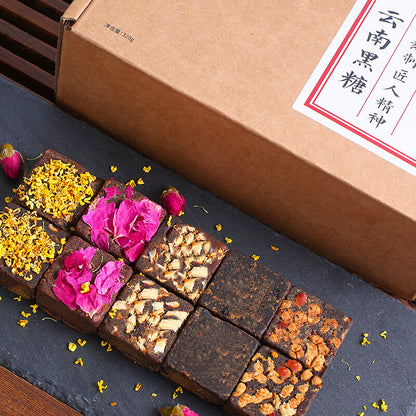Yunnan Rose Buds Chinese Dates Ginger & Brown Sugar Assorted Herbal Tea 320g