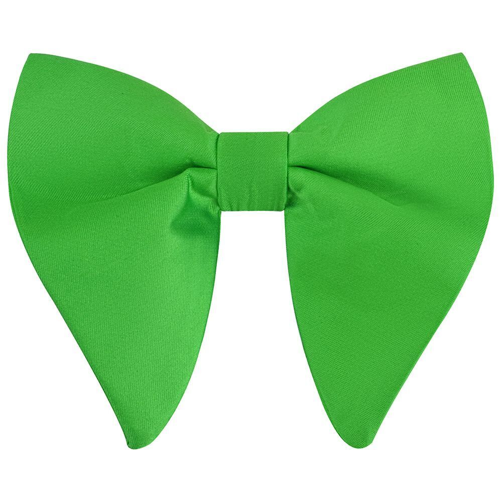 Men Bow Tie Silk Polyester Classic For Party Wedding Big Bowknot Casual Neckties