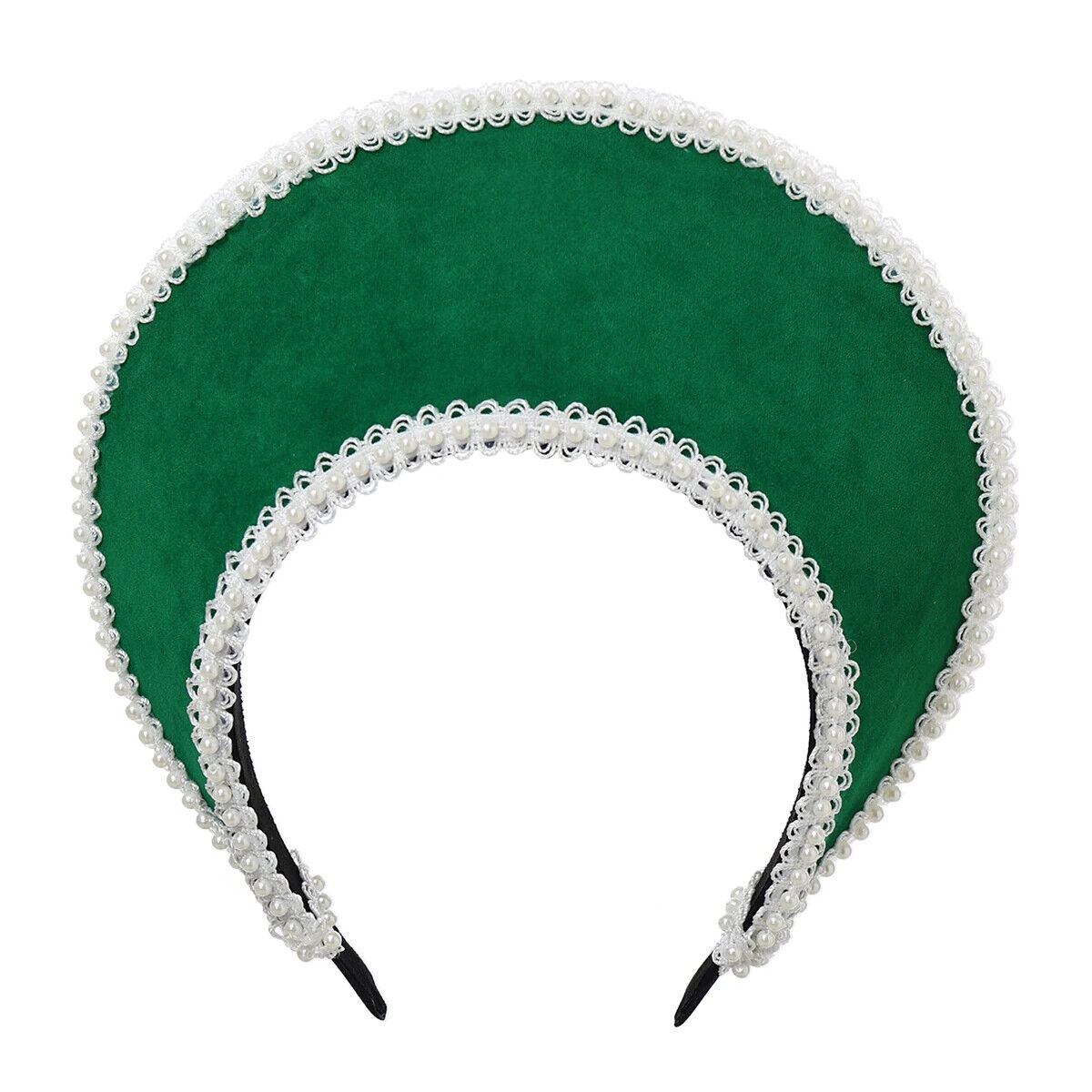 Women Cosplay Headbands Medieval Crown Headpiece Royal French Mary Queen Costume