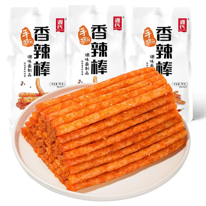 Specialty Snack Latiao Spicy Gluten Strips Vegan Gluten