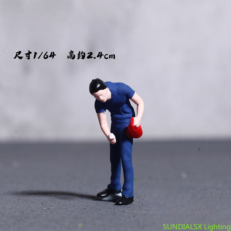 1/64 Figure Model Garage Workshops Scene Display Props Model Accessories