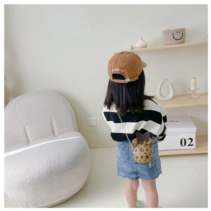 Eggshell Coin Purse Phone Bag Cute Messenger Bag Polyester Synthetic Pouch 1 PC