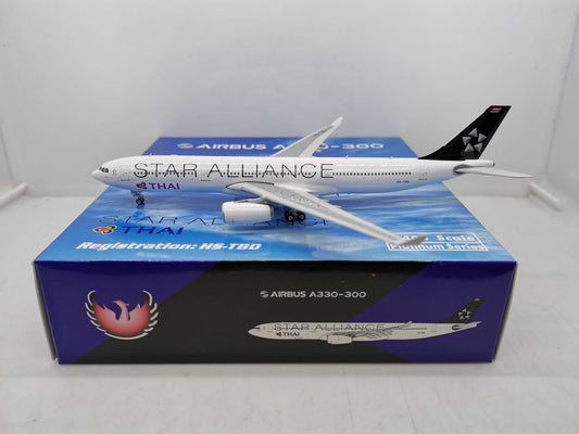 1:400 Phoenix THAI STAR ALLIANCE A330-300 Airplane Diecast Aircraft Plane Model