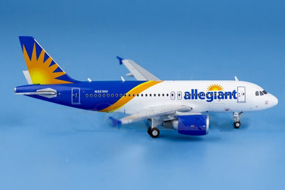 1:400 GeminiJets Allegiant AIRBUS A319 Passenger Airplane Diecast Aircraft Model