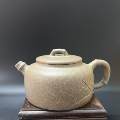 220cc chinese Yixing Handmade Zisha teapot Duan Clay ZhuYing Hu Gongfu Tea Pot
